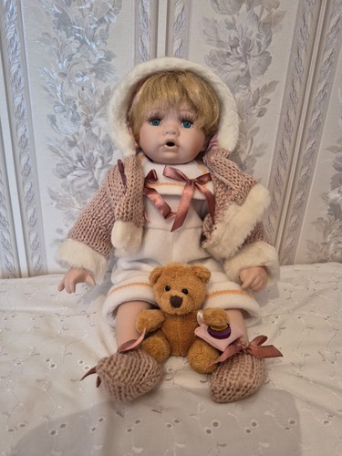 Porcelain baby doll from - doll,
