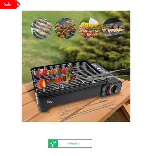 Portable gas bbq grill with - gas,