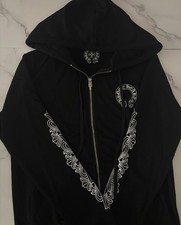 Black Chrome Hearts Hoodie (M)