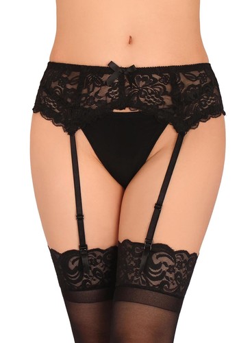 Lace garter belt for - lace, thigh
