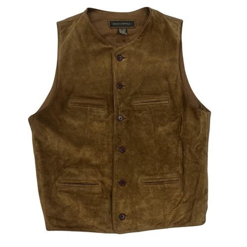 Banana republic suede - banana, leather