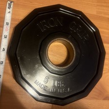 (1) Single 5 Lb Iron Grip