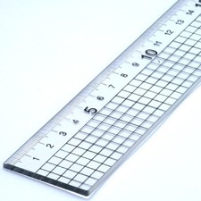 Jakar 30cm Acrylic Ruler Steel