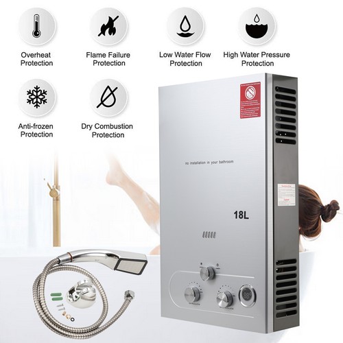 18l lpg tankless - lpg, water