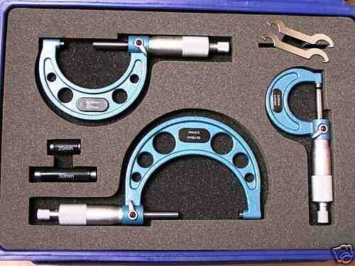 Outside micrometer set - micrometer, 0-75mm