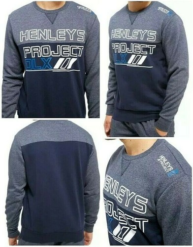 Mens henleys project crew - henleys, project✅crew