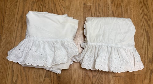 Set white eyelet lace - of,