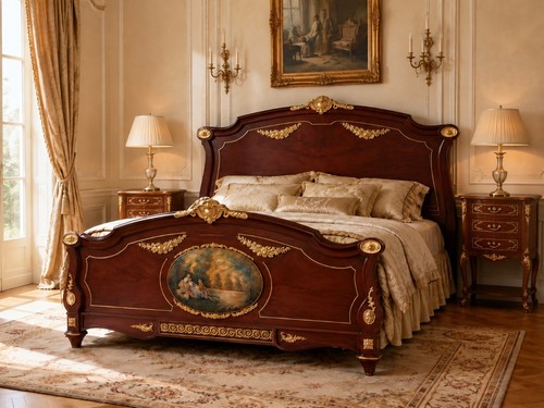 Bedframe 1950s louis - bedframe,