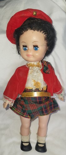 Vintage scottish rosebud doll - vintage,,