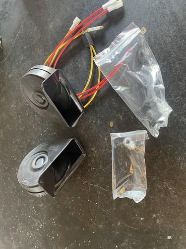 Twin car horn - car,