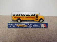 Classic Malta Bus Collectible Model , Toyotoys, Item 8549 , Leaf Malta , Diecast