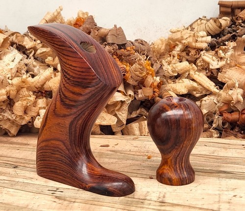 Custom made cocobolo tote - cocobolo,