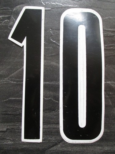 Bmx number plate - no, 10