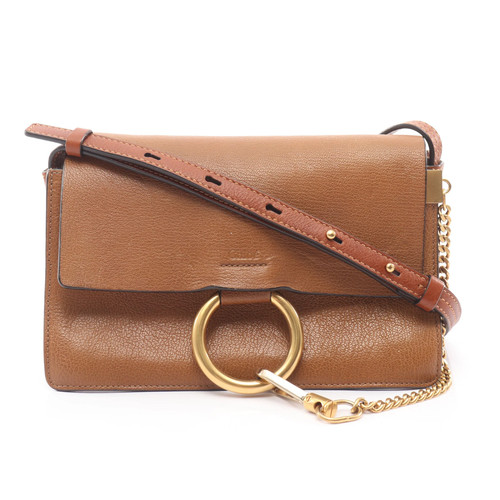 Chloe faye shoulder bag brown - chloe,