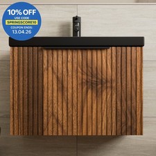 Fluted 600mm Bathroom Vanity