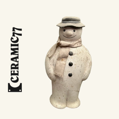 Snowman figurine mould - figurine, only*