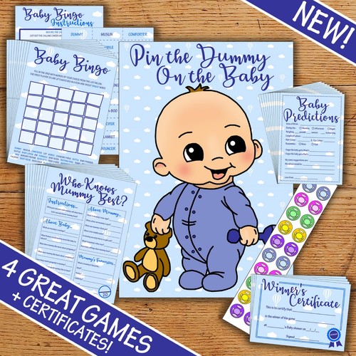 Baby shower game multipack - baby,