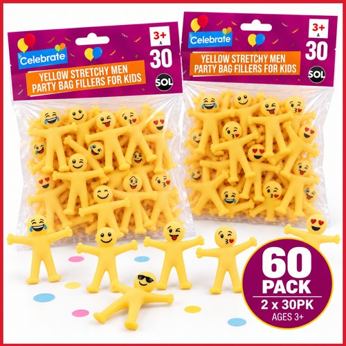 60pk yellow stretchy men - yellow,