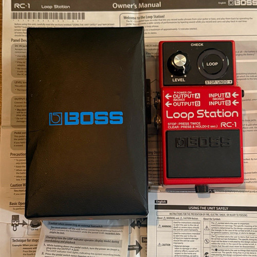 Boss loop station - boss, rc-1