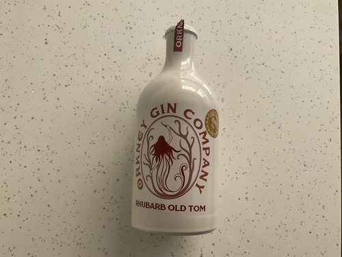 Empty orkney gin - empty,