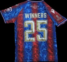 Adam Wharton 24/25 Crystal Palace Home Shirt 'WINNERS 25' Football COA
