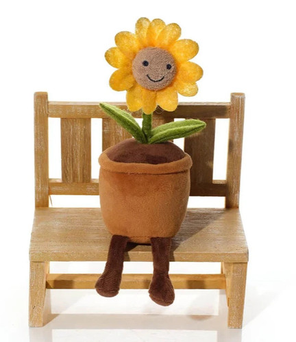 Sunflower plush shelf sitter - sunflower,