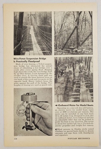 1948 magazine photo outboard - magazine,