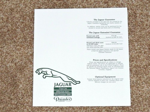 1986 jaguar daimler - 1986,