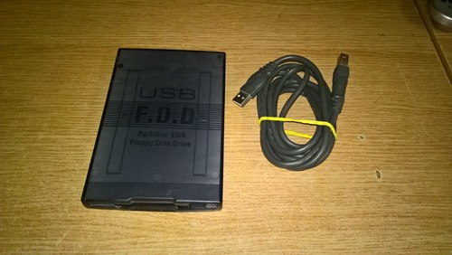 External usb floppy disc - external,