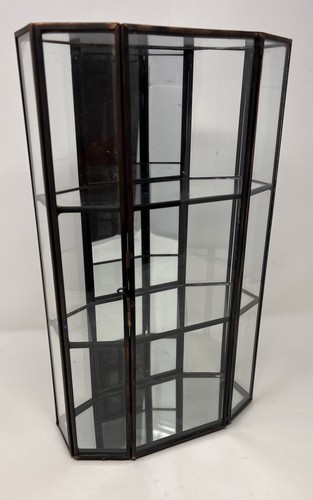 Vintage glass and brass - glass,