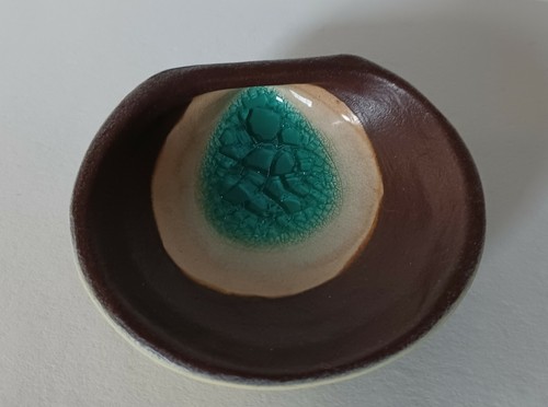 Vintage pottery sea - pottery, shell