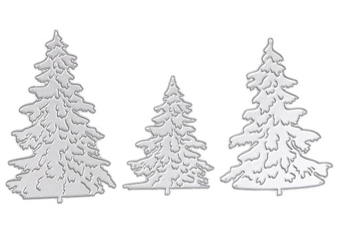 3pcs christmas tree cutting - christmas,