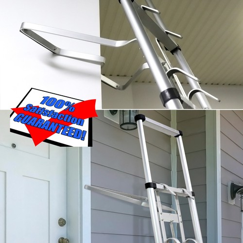Ladder stand off wall - ladder,