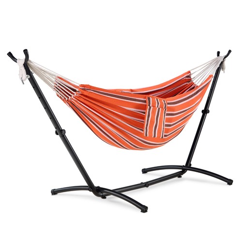 Hammock with stand - orange, 2