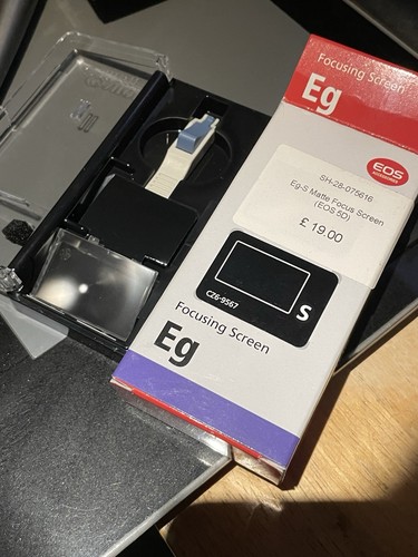 Canon focusing screen s - screen, eg-s