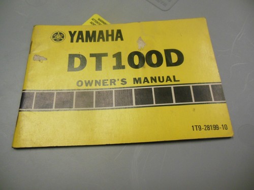 1979 yamaha dt100 factory - yamaha,