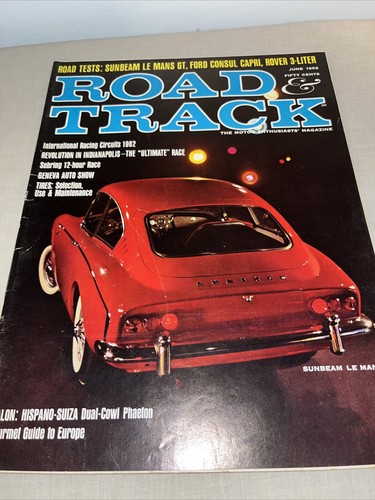 Road and track - road,