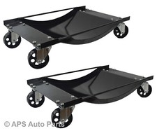 2x Car Wheel Dollies Skates