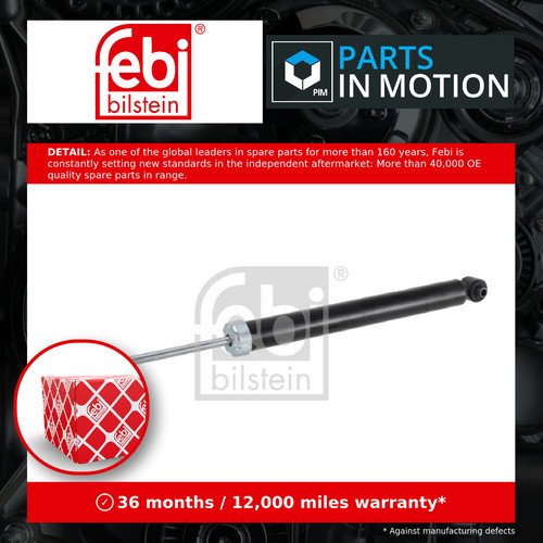 Shock absorbers rear - shock,