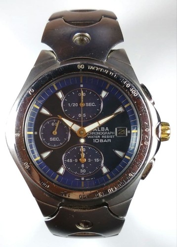 Seiko alba chronograph 10bar - alba,