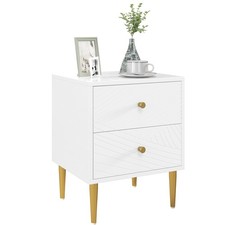 HOMCOM Modern Bedside Table