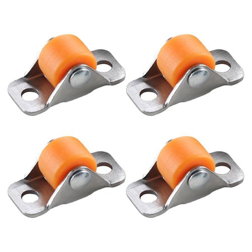 Fixed castor wheels small - 4x,