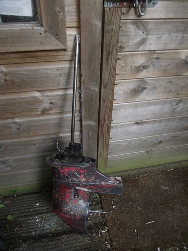 Yamaha outboard motor - a, used