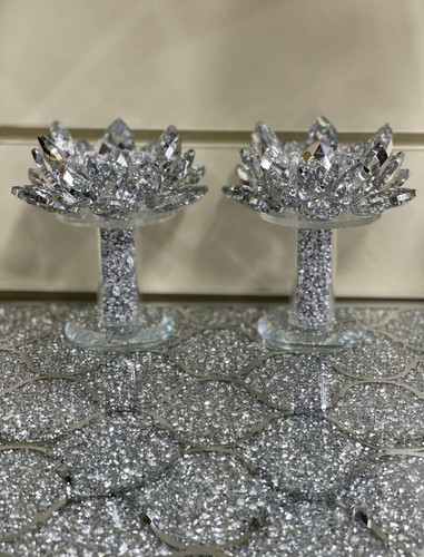 Crushed diamond crystal filled - crushed,
