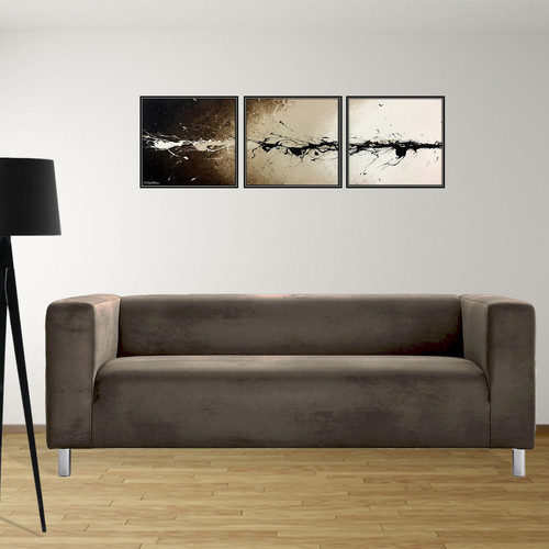 Two seater ikea klippan - two,