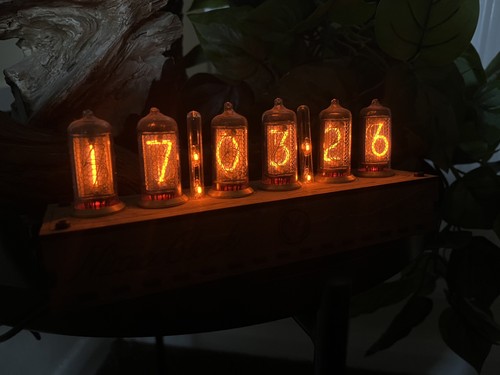 Nixie tube clock 2 tubes - nixie, in-8-2