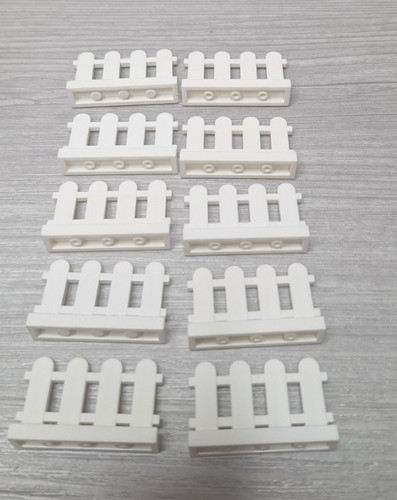 Lego white picket - lego:, x