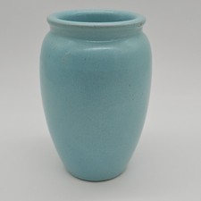 Govancroft Stoneware Pottery - Vase / Jar - Pale Blue