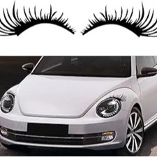 2Pcs Car Headlight Eyelashes