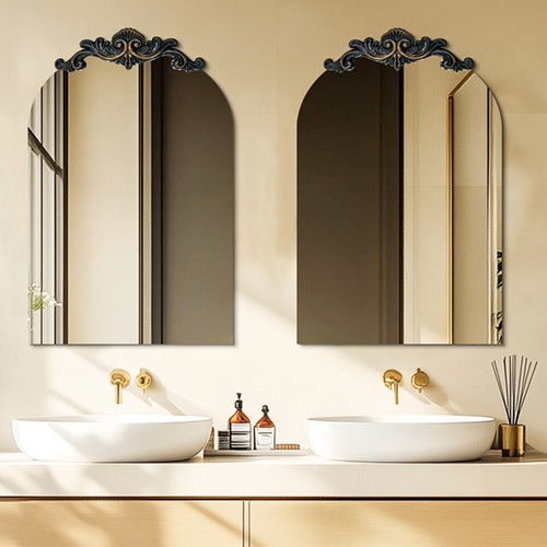 Large arched wall mirror - large,